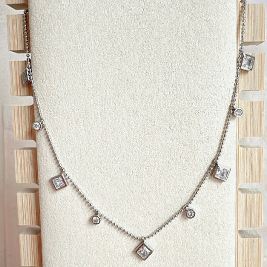 ps118 Cadena dijes minimalista