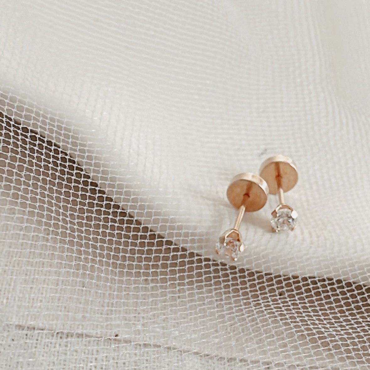 Caravanas abridores circonia oro18k ♥️