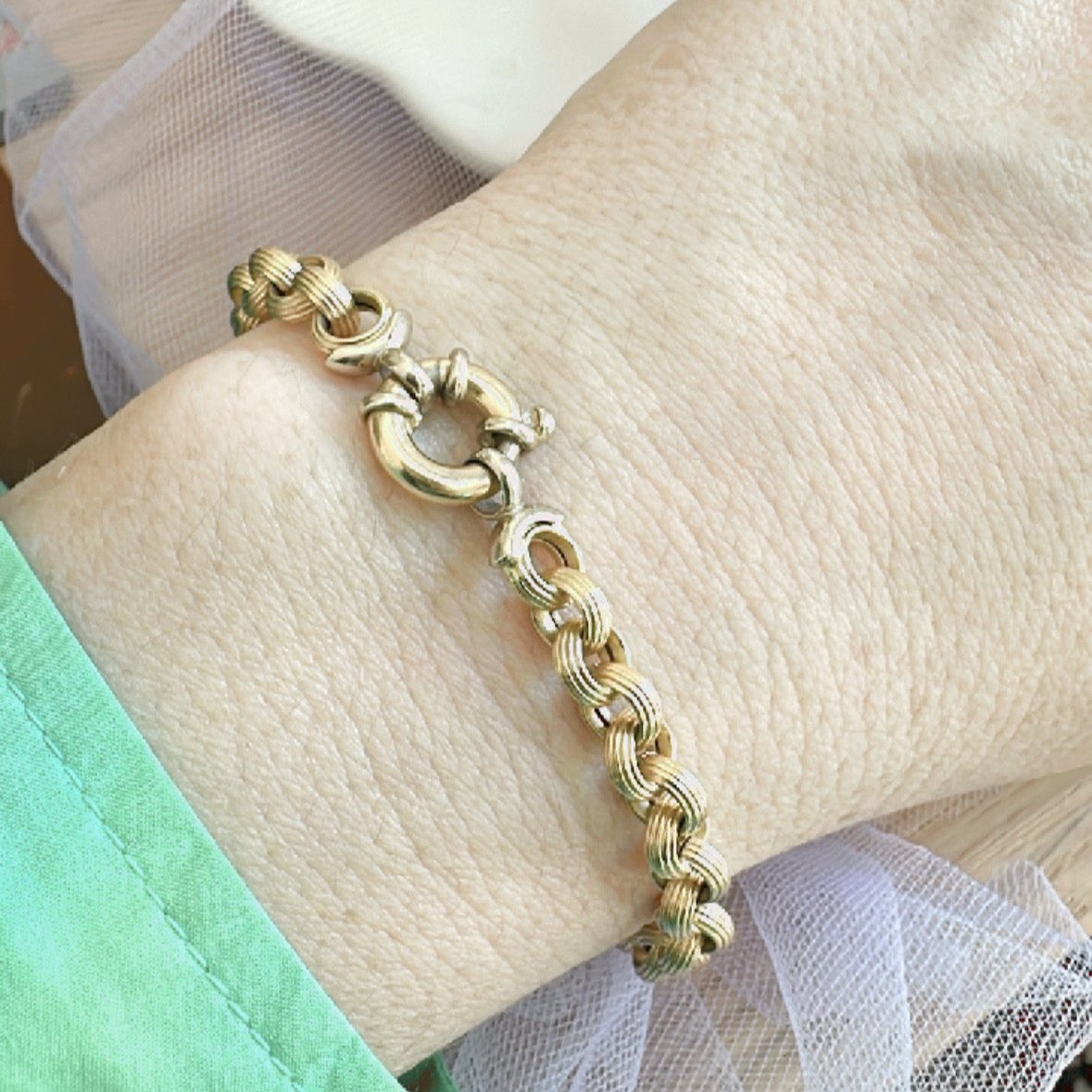 Pulsera de oro 18 kt, ROLO.