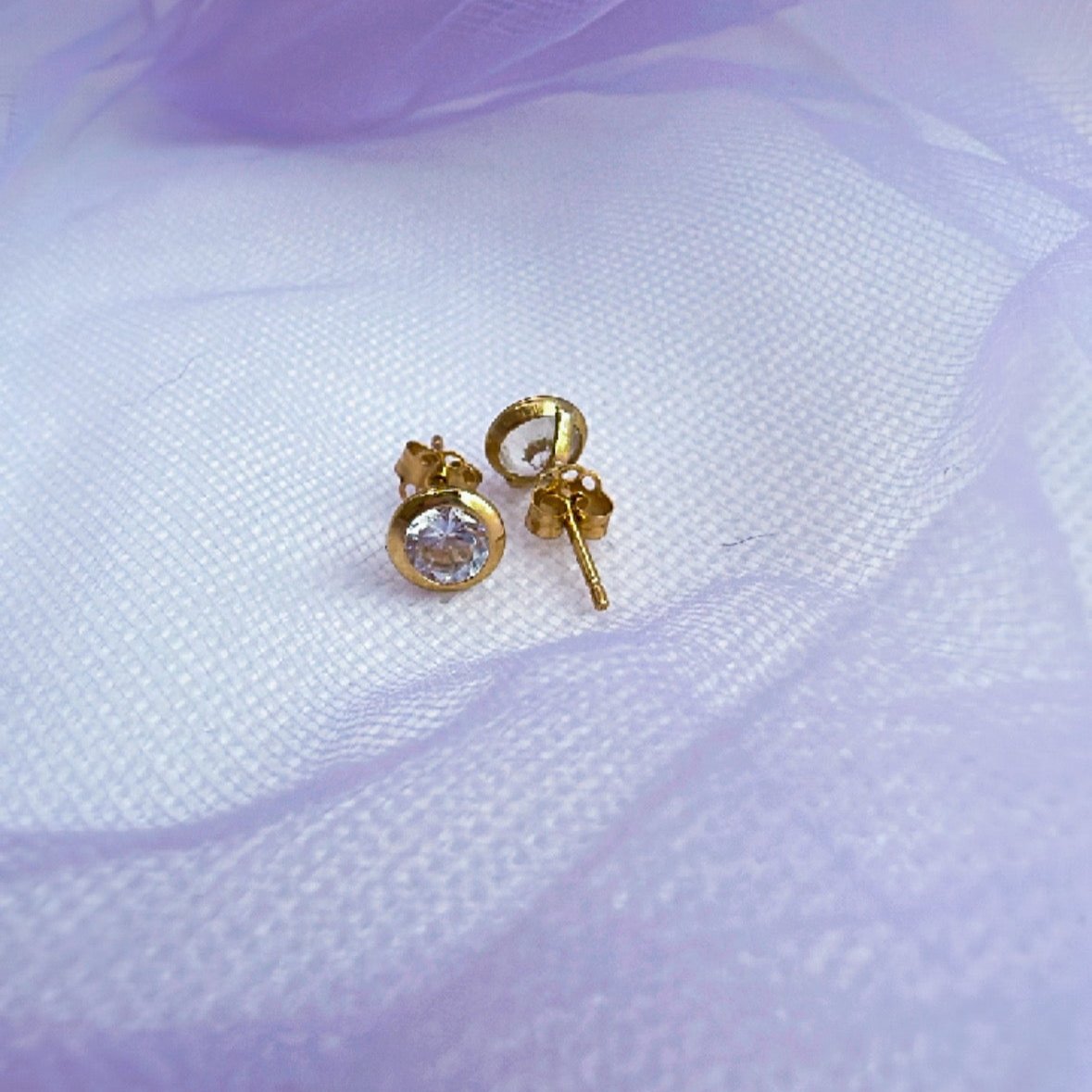 Caravana Virola con cubi oro18k