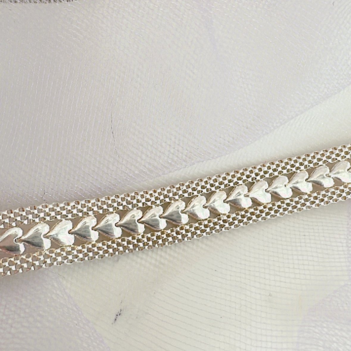 pb129 Pulsera corazones ❤