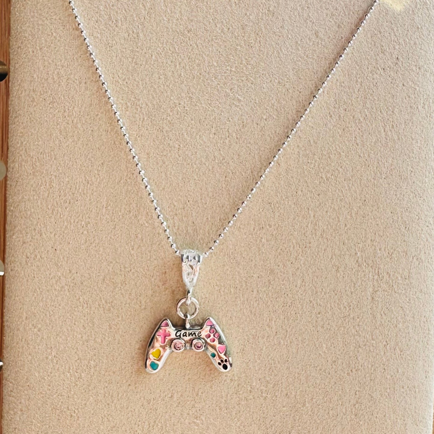 Conjunto cadena y dije playstation plata 925