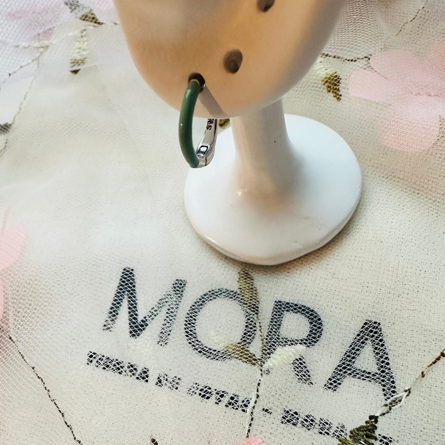 Aros XS turquesa plata 925