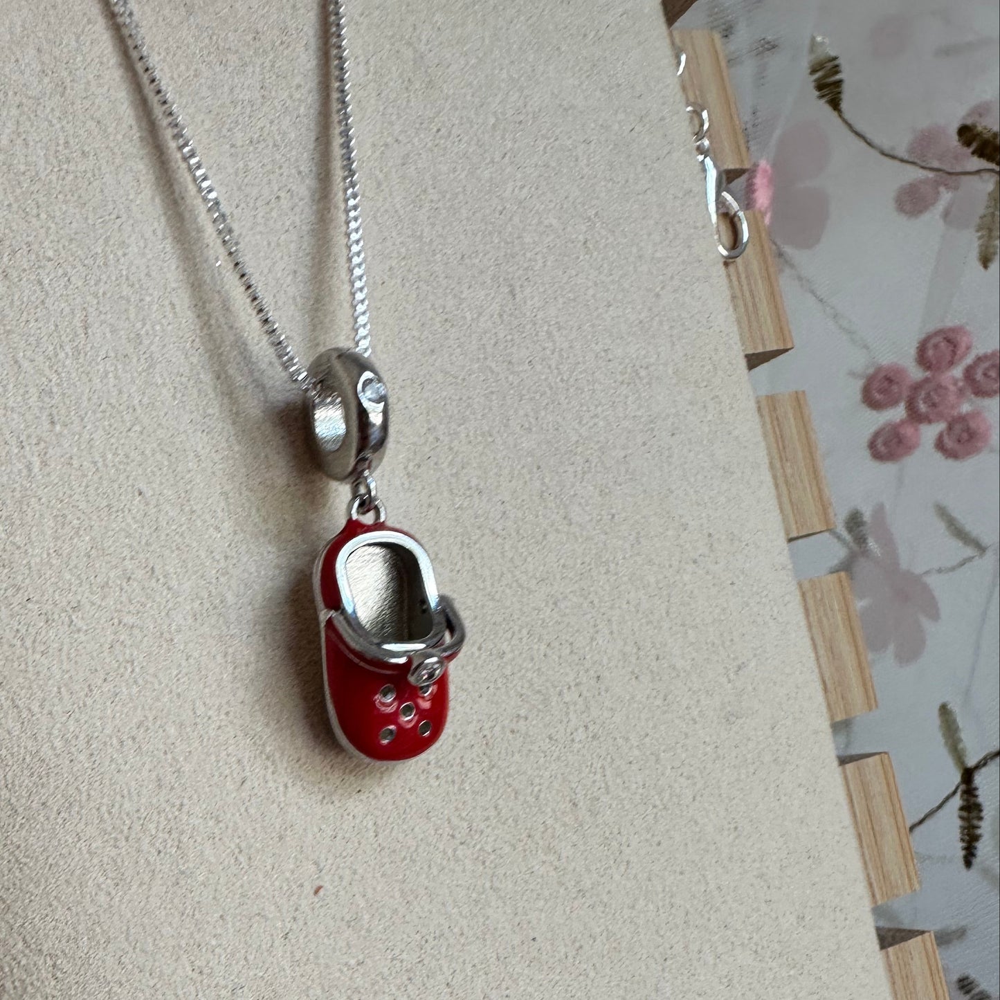 Cadena veneciana + dije CROC – Plata 925