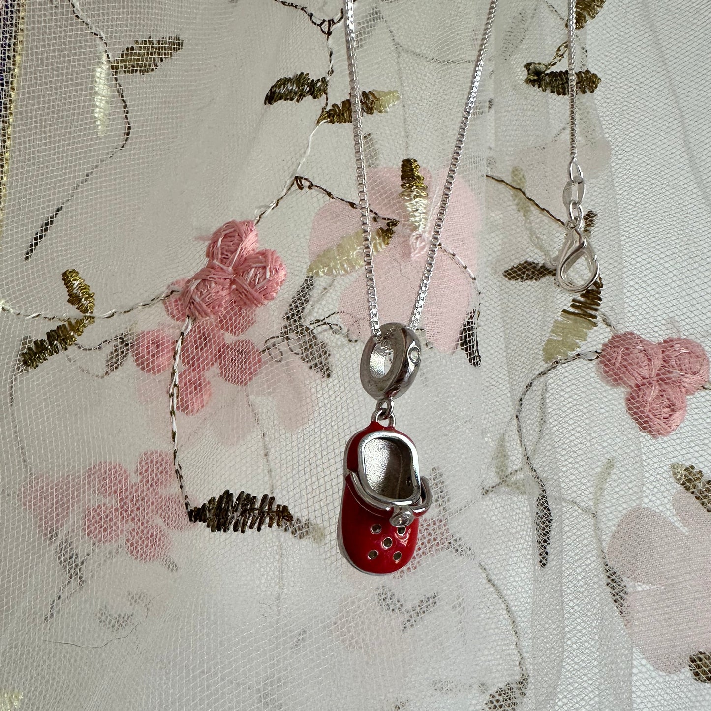 Cadena veneciana + dije CROC – Plata 925