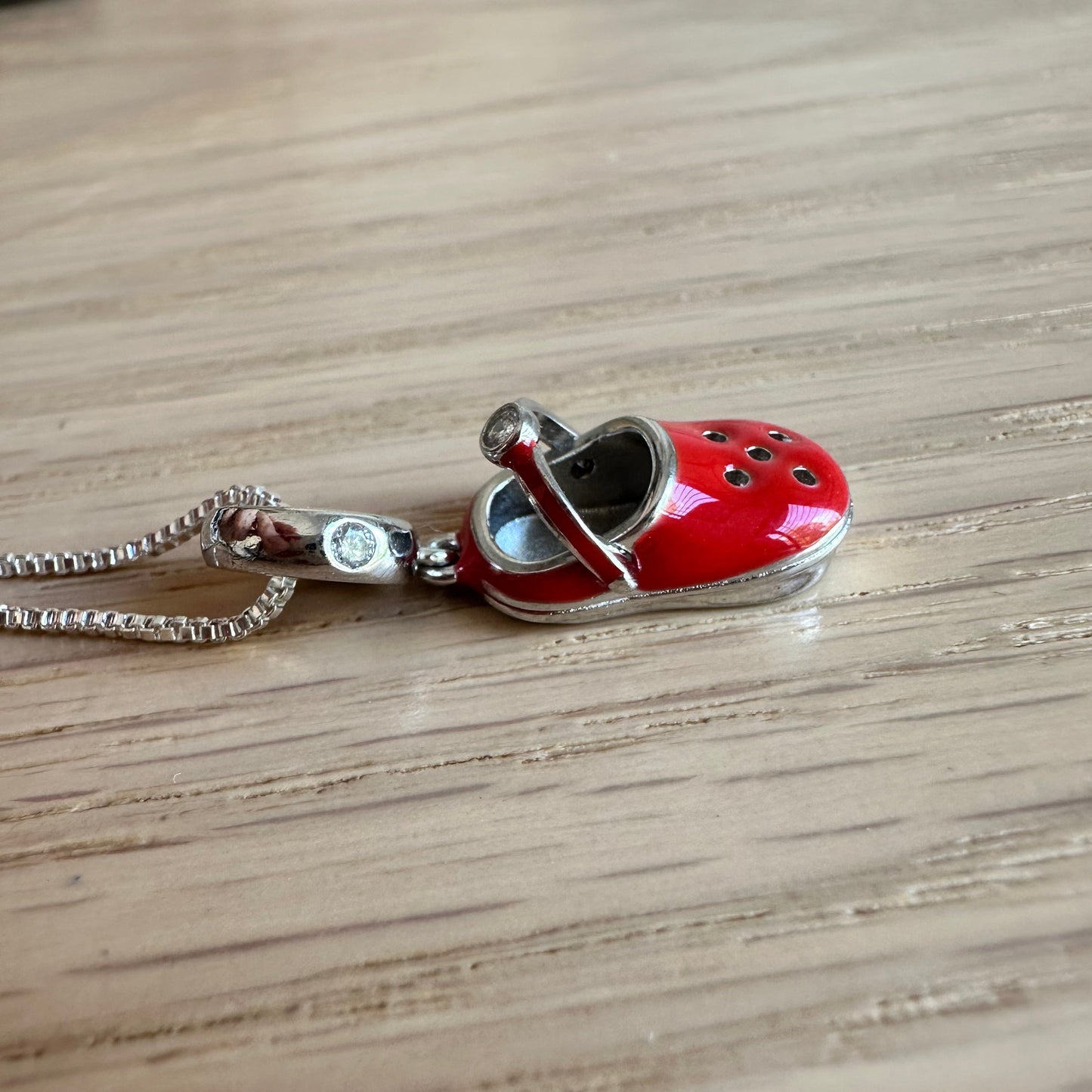 Cadena veneciana + dije CROC – Plata 925